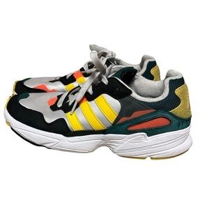 Adidas DB2605 Yung-96 Jamaica Green Gold White Black Running • Used • Size: 10